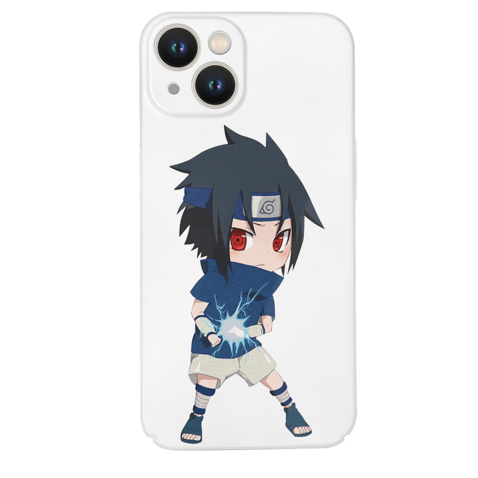 （画像用） NARUTO -ナルト- うちは サスケ Uchiha Sasuke 【iPhone 14シリーズ対応】ハードケース